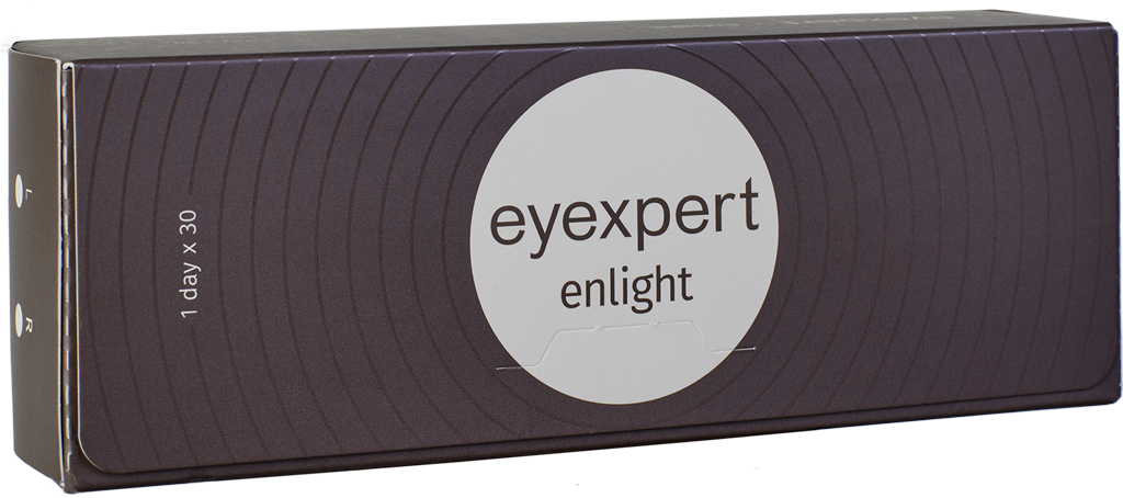 Angle_Left01 eyexpert Eyexpert Enlight (1 day) Daily 30 lenses per box, per eye