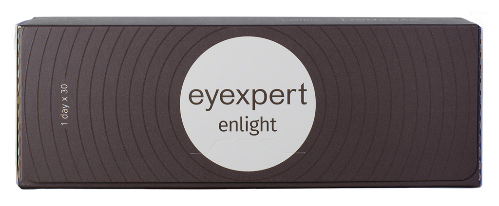 Front eyexpert Eyexpert Enlight (1 day) Daily 30 lenses per box, per eye