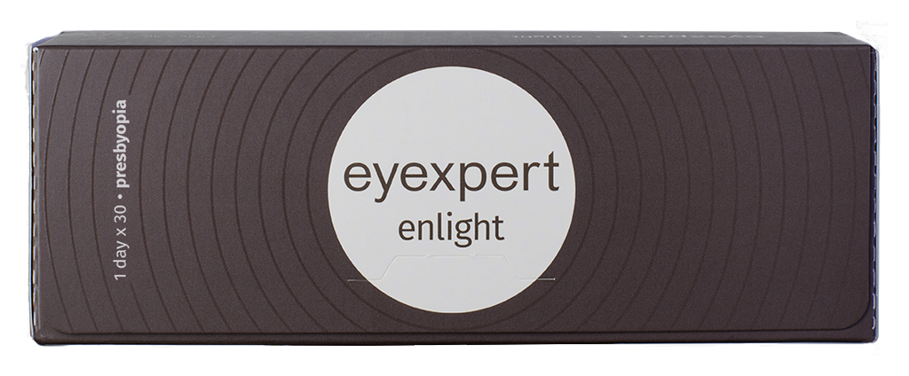 Front eyexpert Eyexpert Enlight (1 day multifocal) Daily 30 lenses per box, per eye