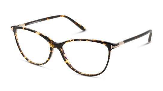 FT 5616-B (056) Glasses Transparent / Tortoise Shell