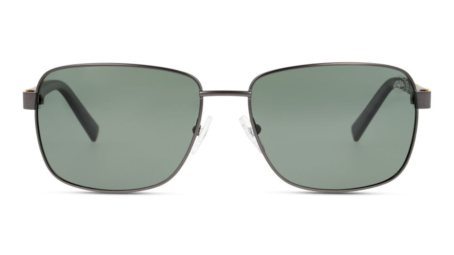 Timberland TB 9196 (09R) Sunglasses Green / Grey