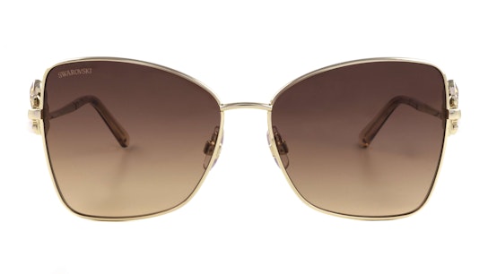 SK 0277 (32F) Sunglasses Brown / Gold