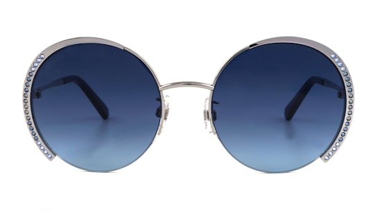 SK 0280 (16W) Sunglasses Blue / Silver