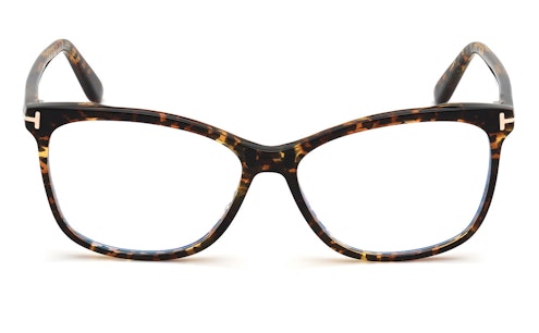 FT 5690-B (056) Glasses Transparent / Tortoise Shell