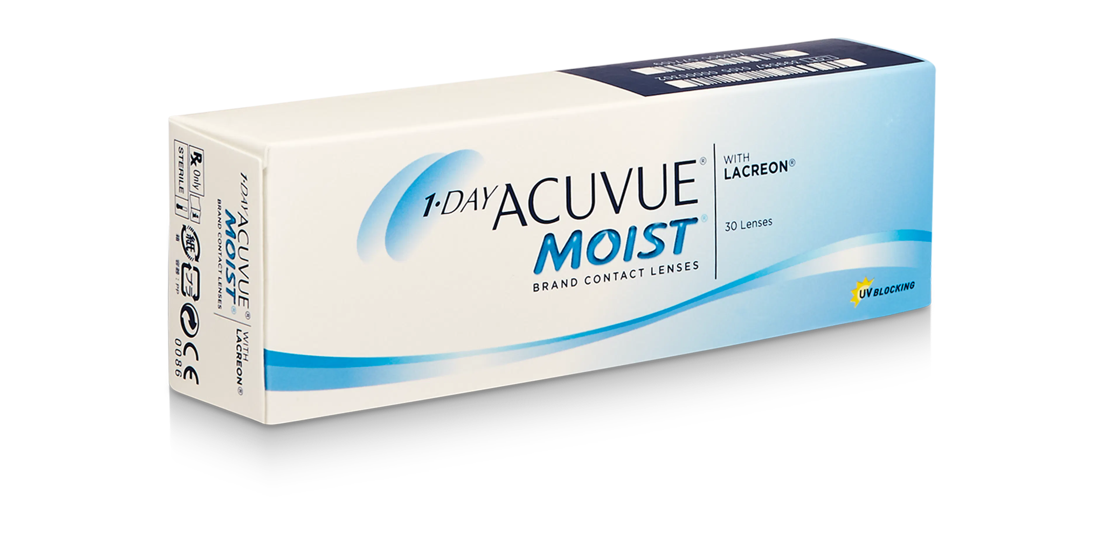 Front, 1-Day ACUVUE® Moist 30
