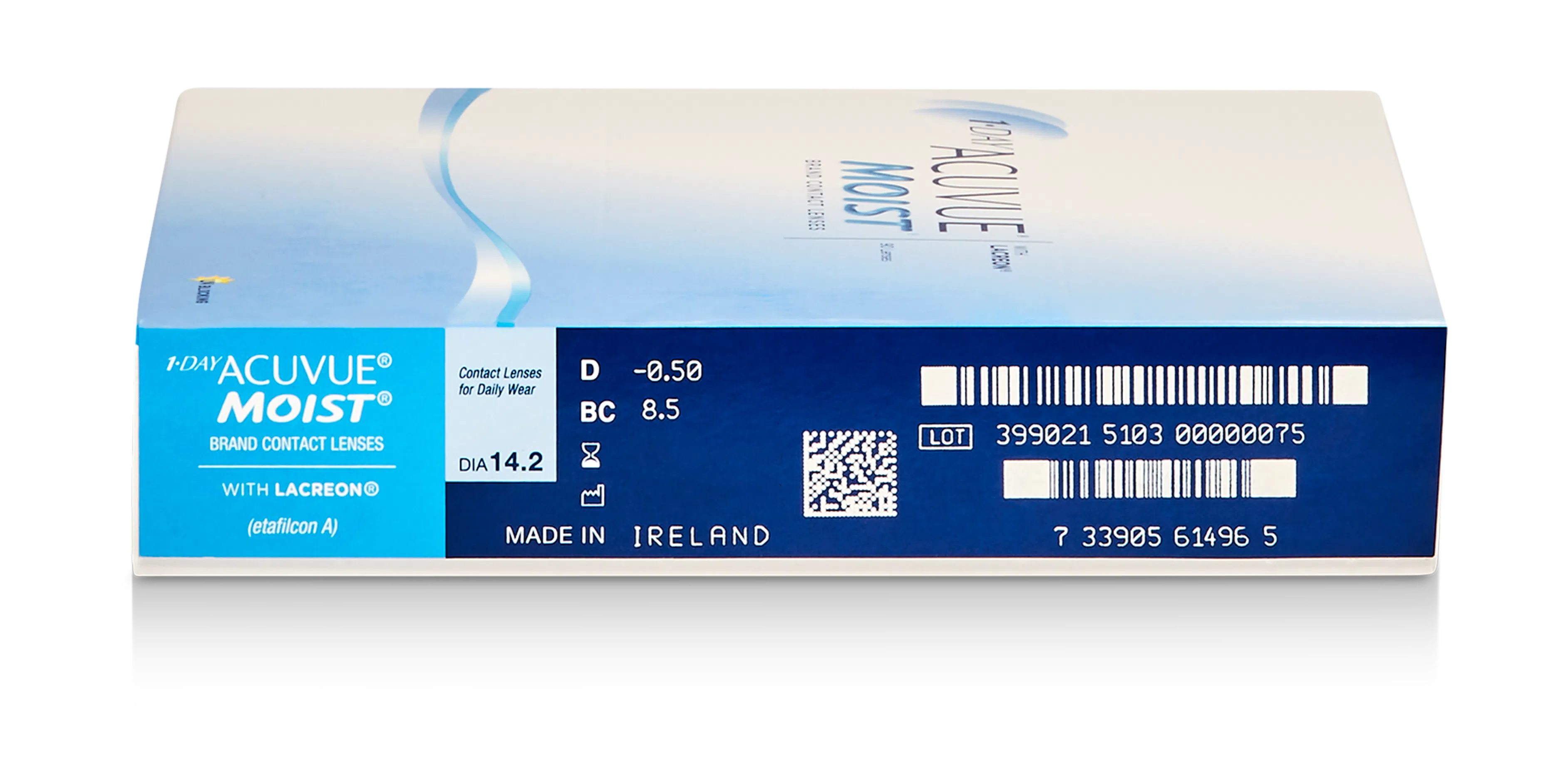 Parameter, 1-Day ACUVUE® Moist 90