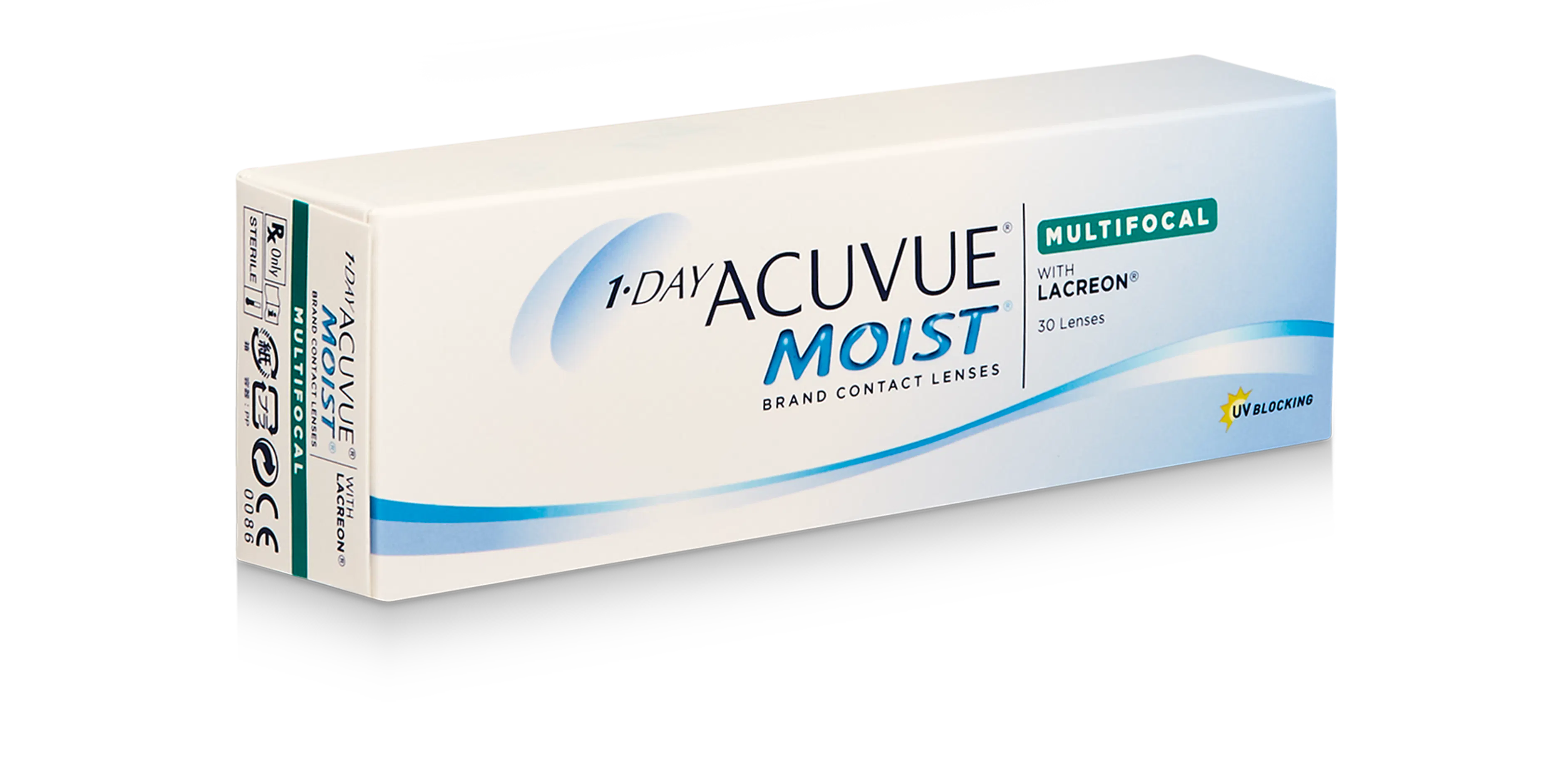 Front, 1-Day ACUVUE® Moist Multifocal 30