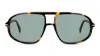 David Beckham DB1000/S 86 Verde/Tartaruga