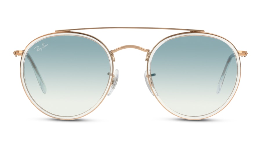Ray-Ban ROUND DOUBLE BRIDGE RB3647N 90683F Blu/Bronzo