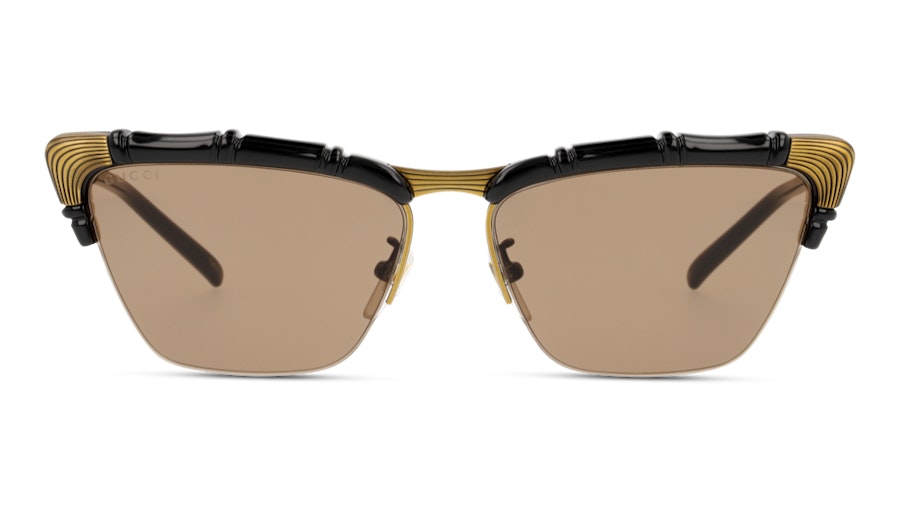 Gucci GG0660S 1 Marrone/Nero,Oro