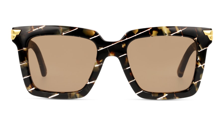 Bottega Veneta BV1005S 7 Marrone/Tartarugato,Oro