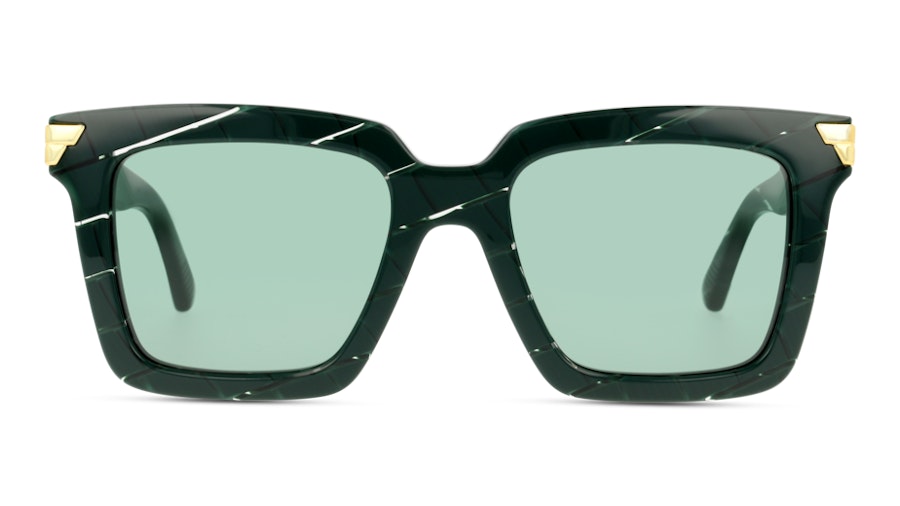 Bottega Veneta BV1005S 8 Verde / Verde,Oro