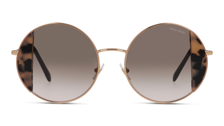 Miu Miu MU57VS 07D0A6 Marrone / Oro