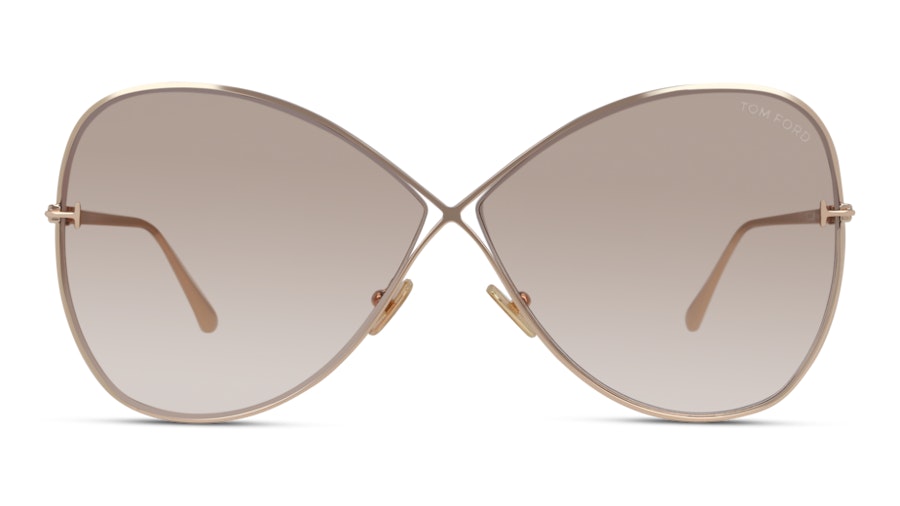 Tom Ford FT0842 28F Marrone/Oro