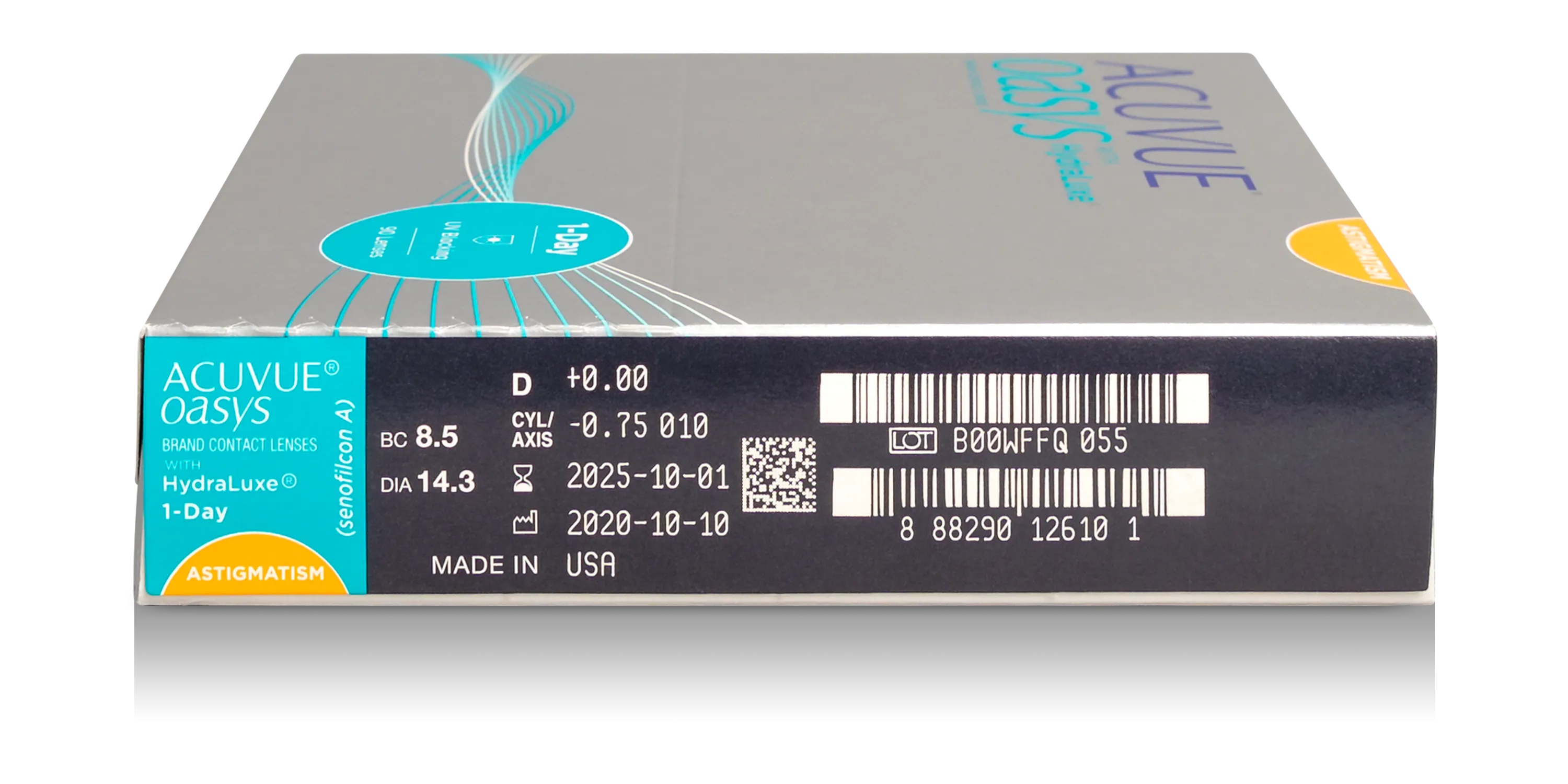 Parameter, ACUVUE® OASYS 1-Day For Astigmatism 90