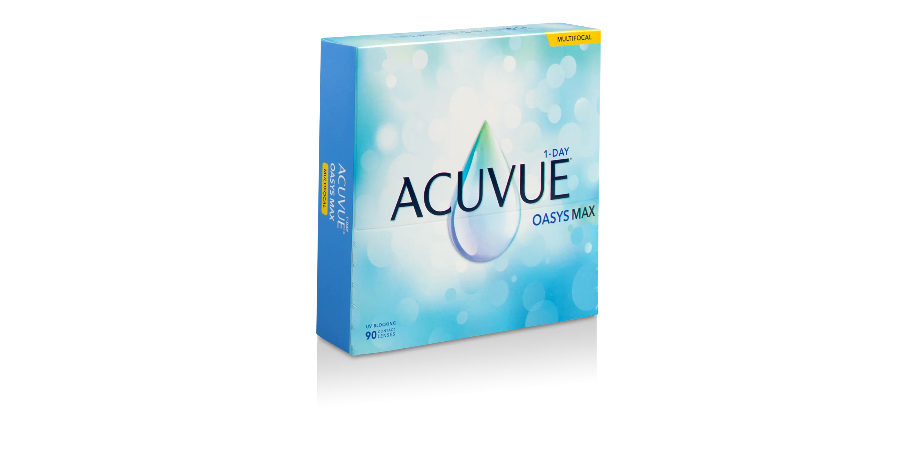 Front, ACUVUE® OASYS MAX 1-Day Multifocal 90