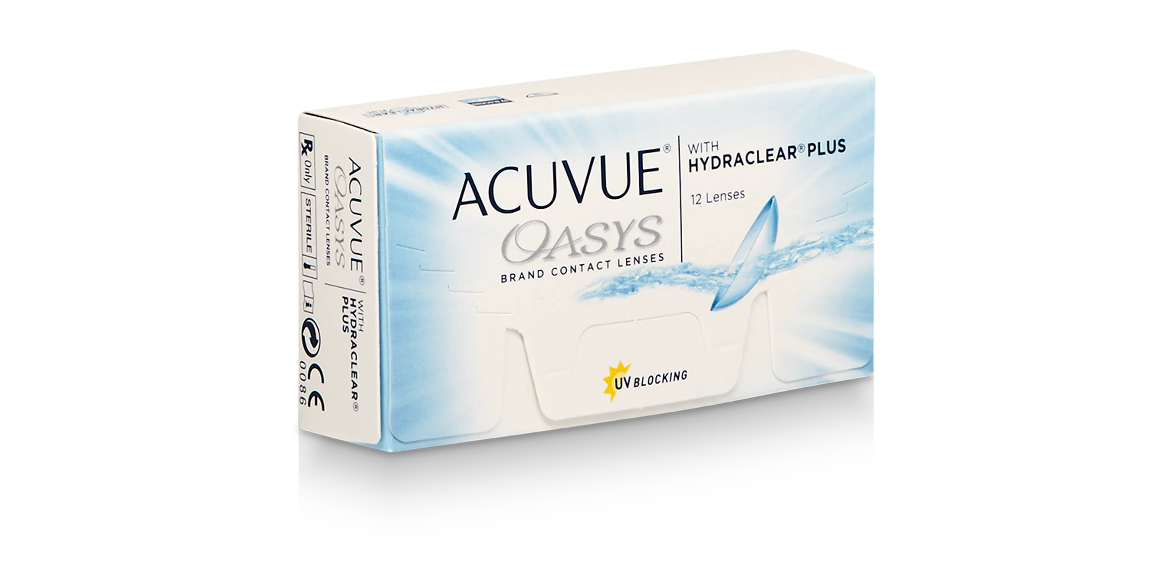 Front, ACUVUE® OASYS with HYDRACLEAR® PLUS Technology 12