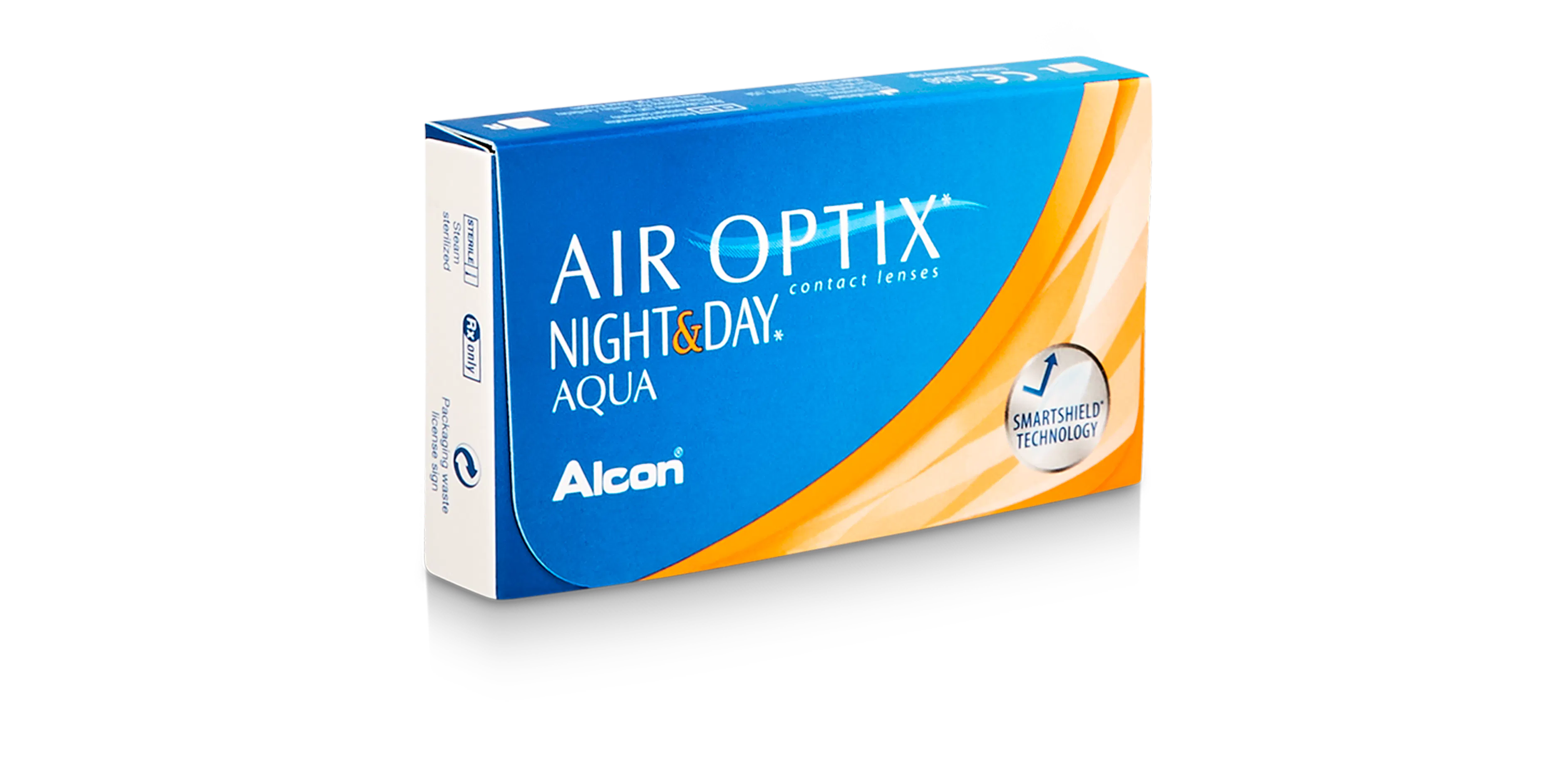Front, AIR OPTIX® NIGHT & DAY® AQUA 6