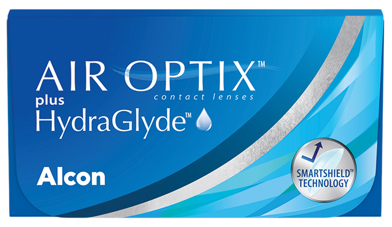 Front Air Optix Air Optix Hydraglyde Mensili 3 lenti per confezione