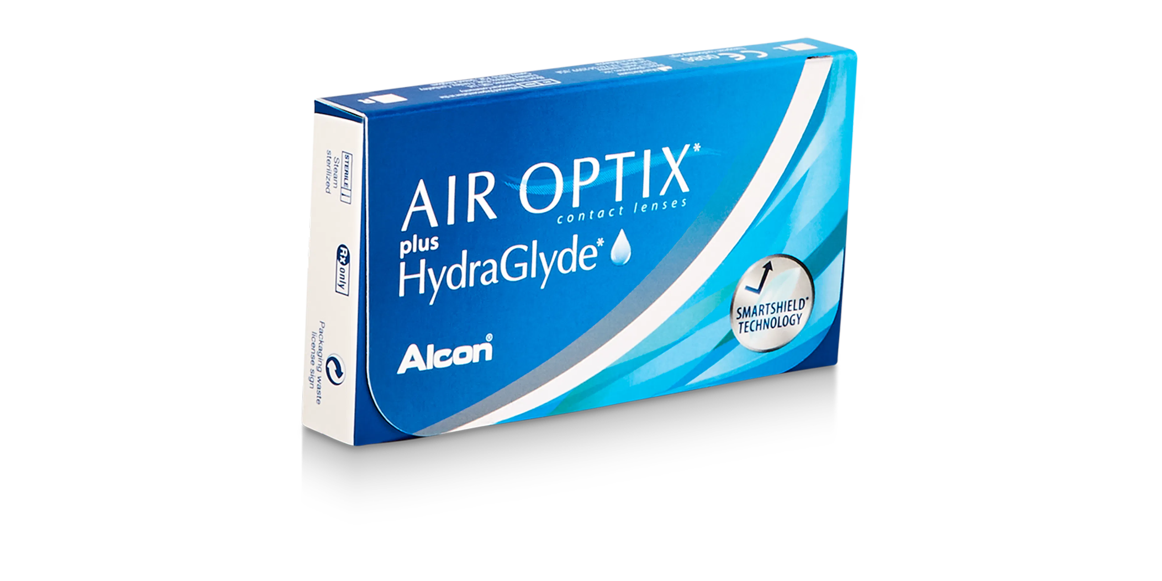 Front, AIR OPTIX® Plus HydraGlyde® 6