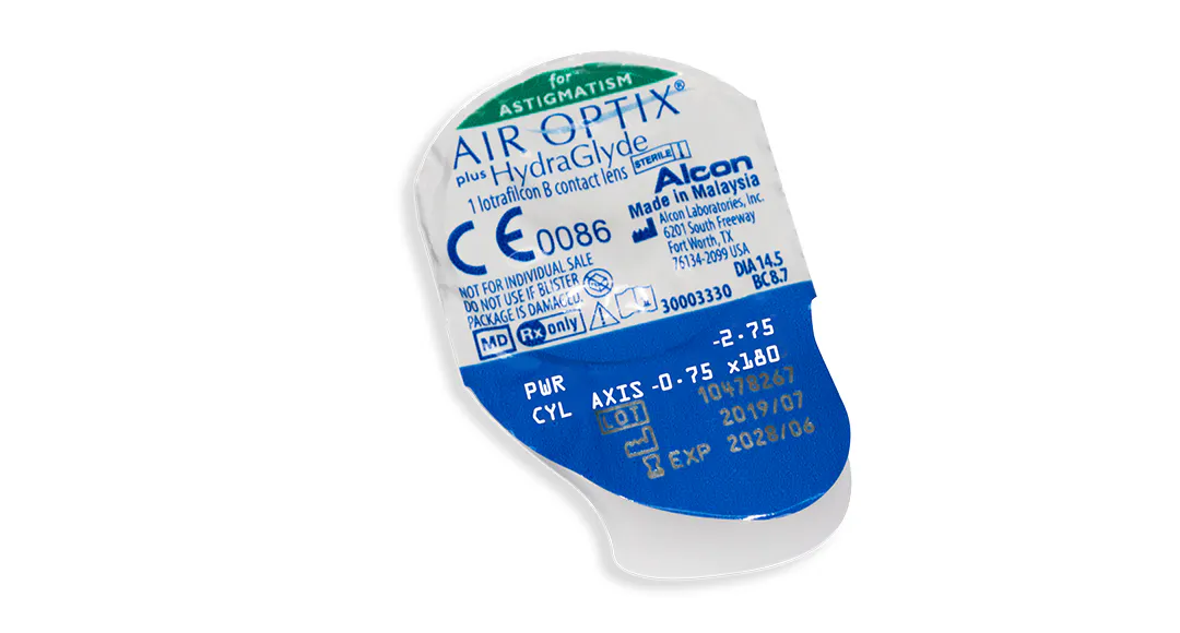 Open_Box, AIR OPTIX® Plus HydraGlyde® Astigmatism 3