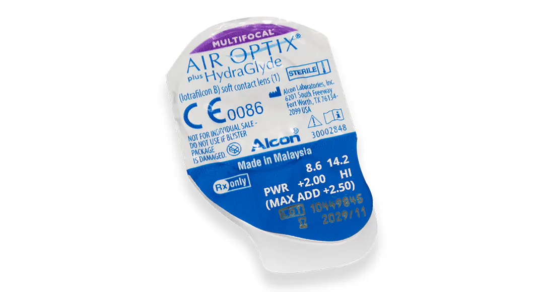 Open_Box, AIR OPTIX® Plus HydraGlyde® Multifocal 6