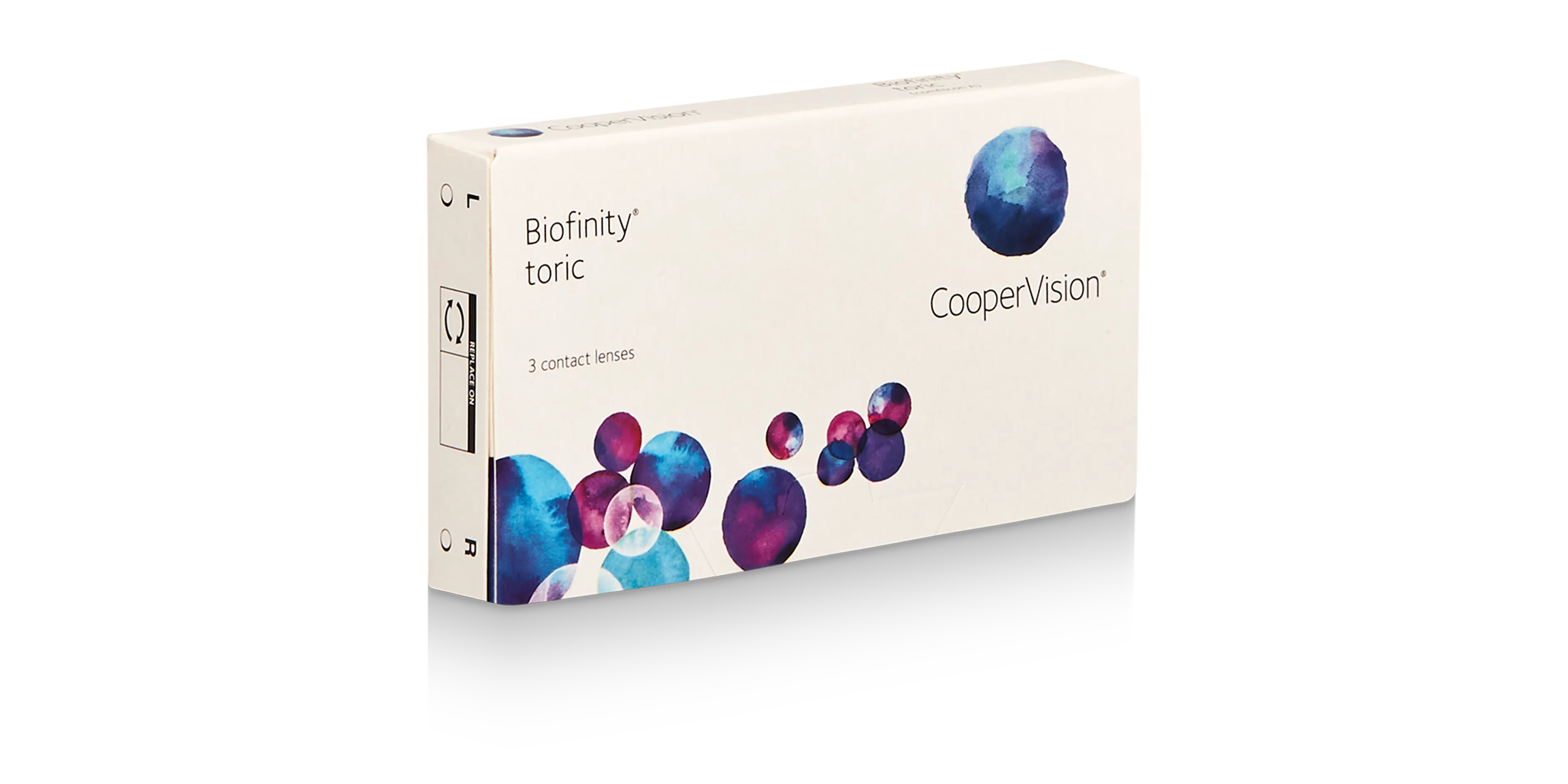 Front, Biofinity® Toric 3