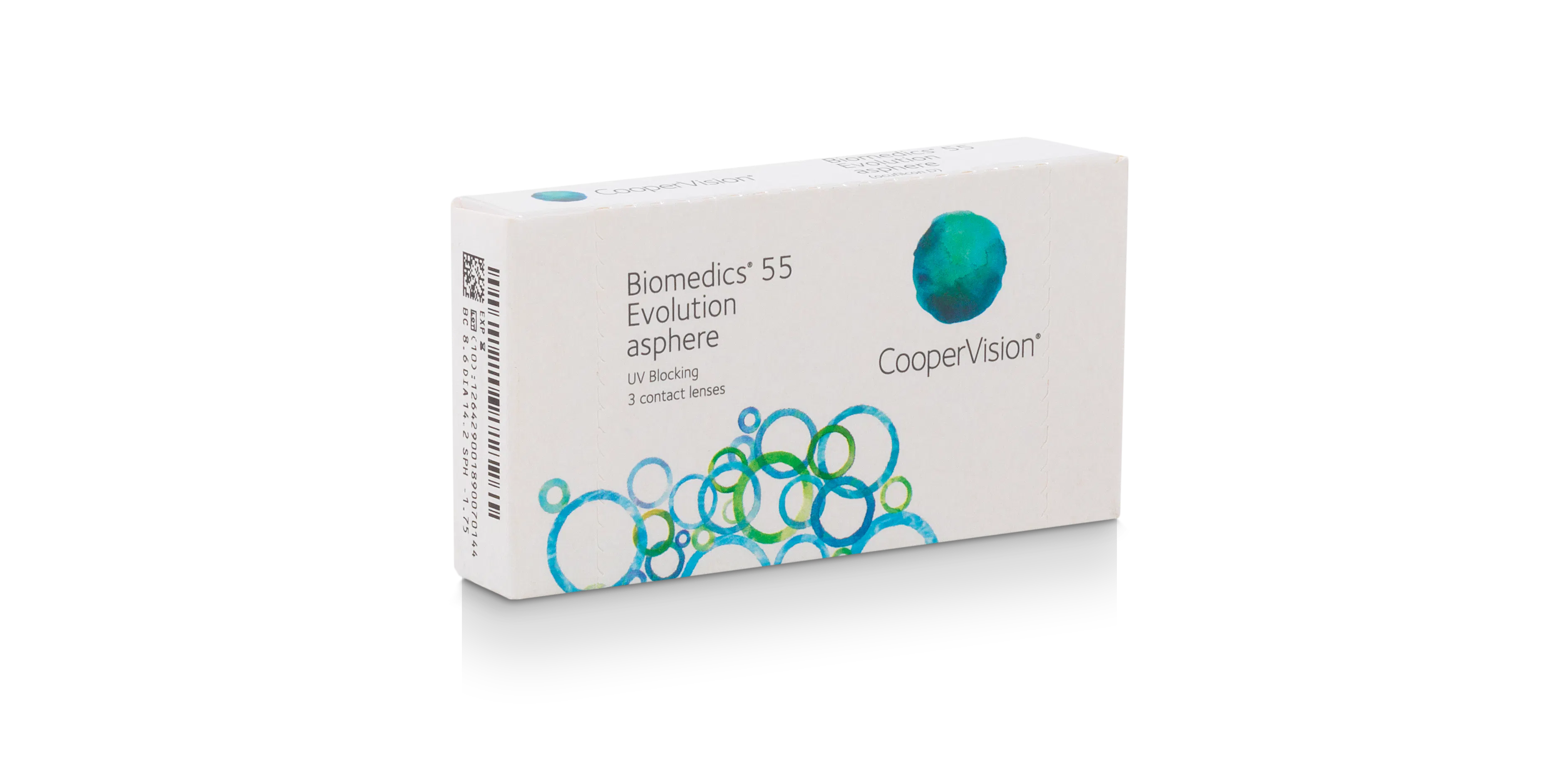 Front, Biomedics® 55 Evolution 3