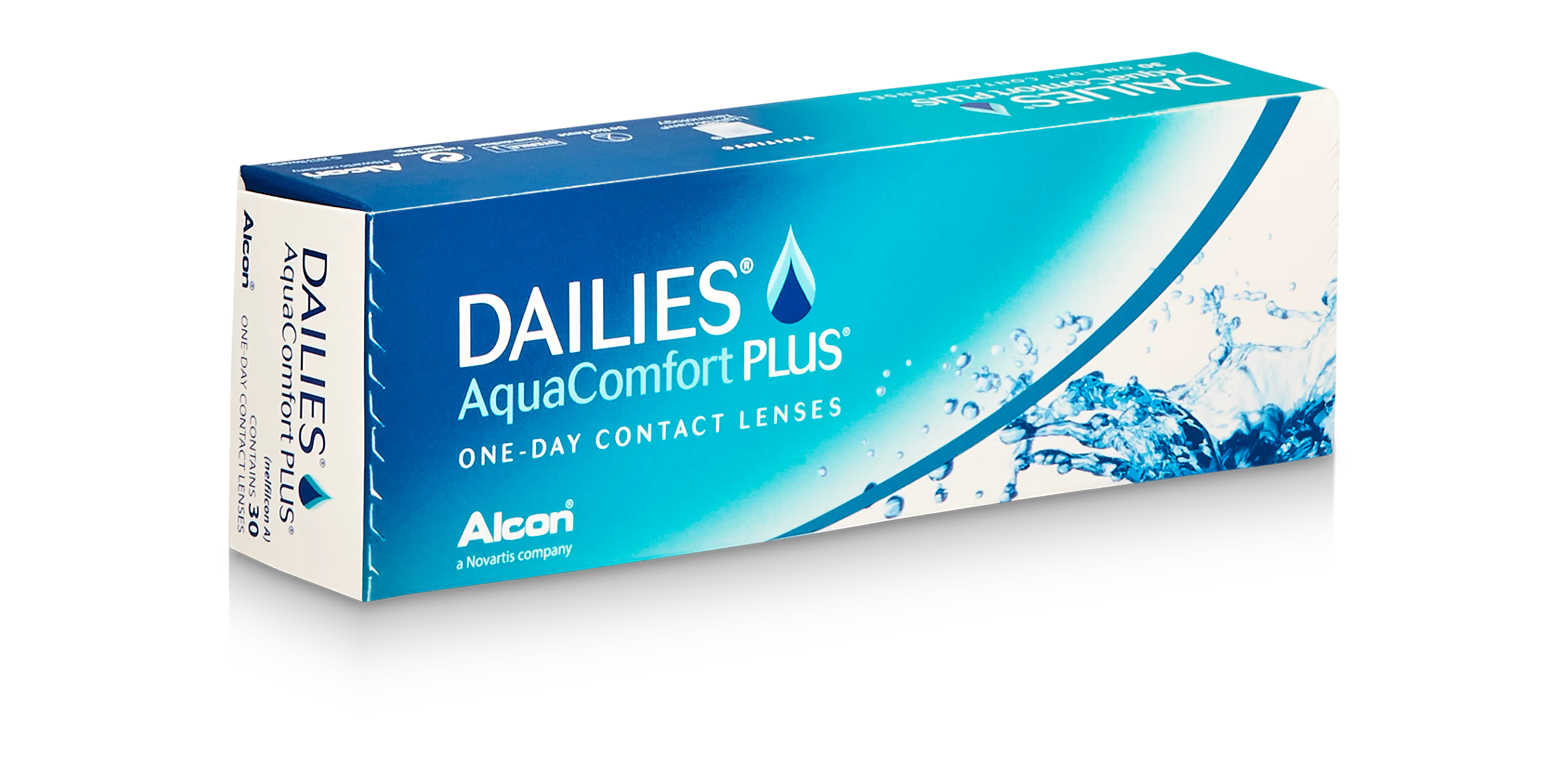 Front, DAILIES® AquaComfort Plus® 30