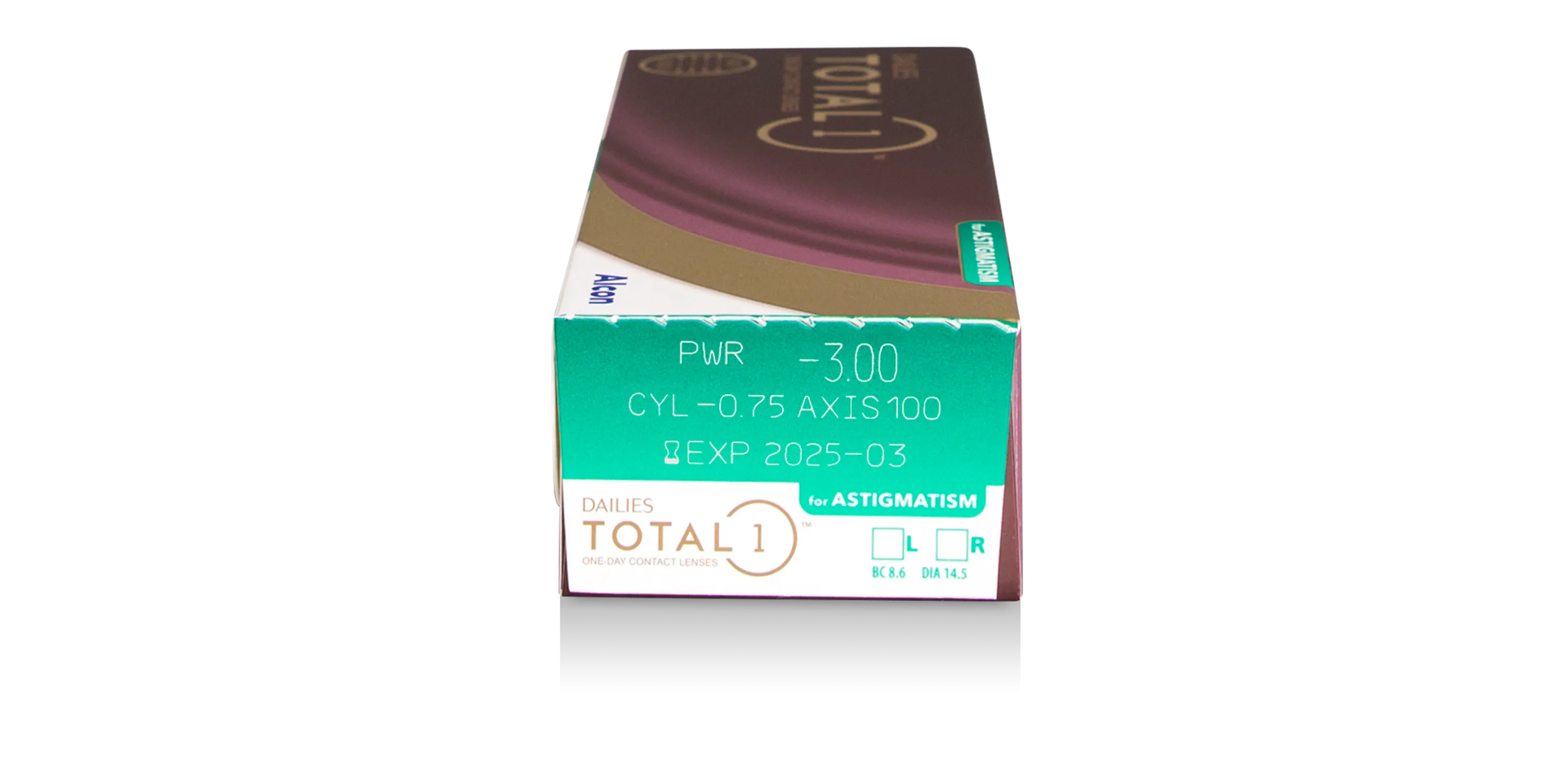 Parameter, DAILIES TOTAL1® Astigmatism 30