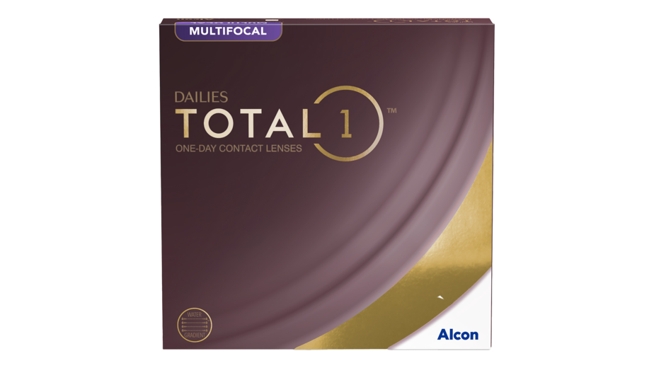 Front Dailies Dailies Total 1 Multifocal 90-pack Giornaliere 90 lenti per confezione