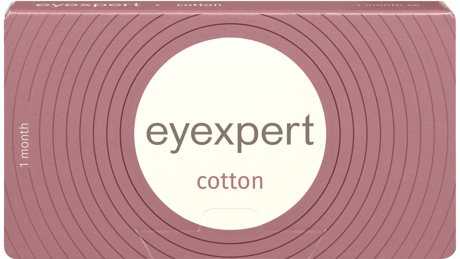 Front Eyexpert Eyexpert Cotton Mensili 3 lenti per confezione