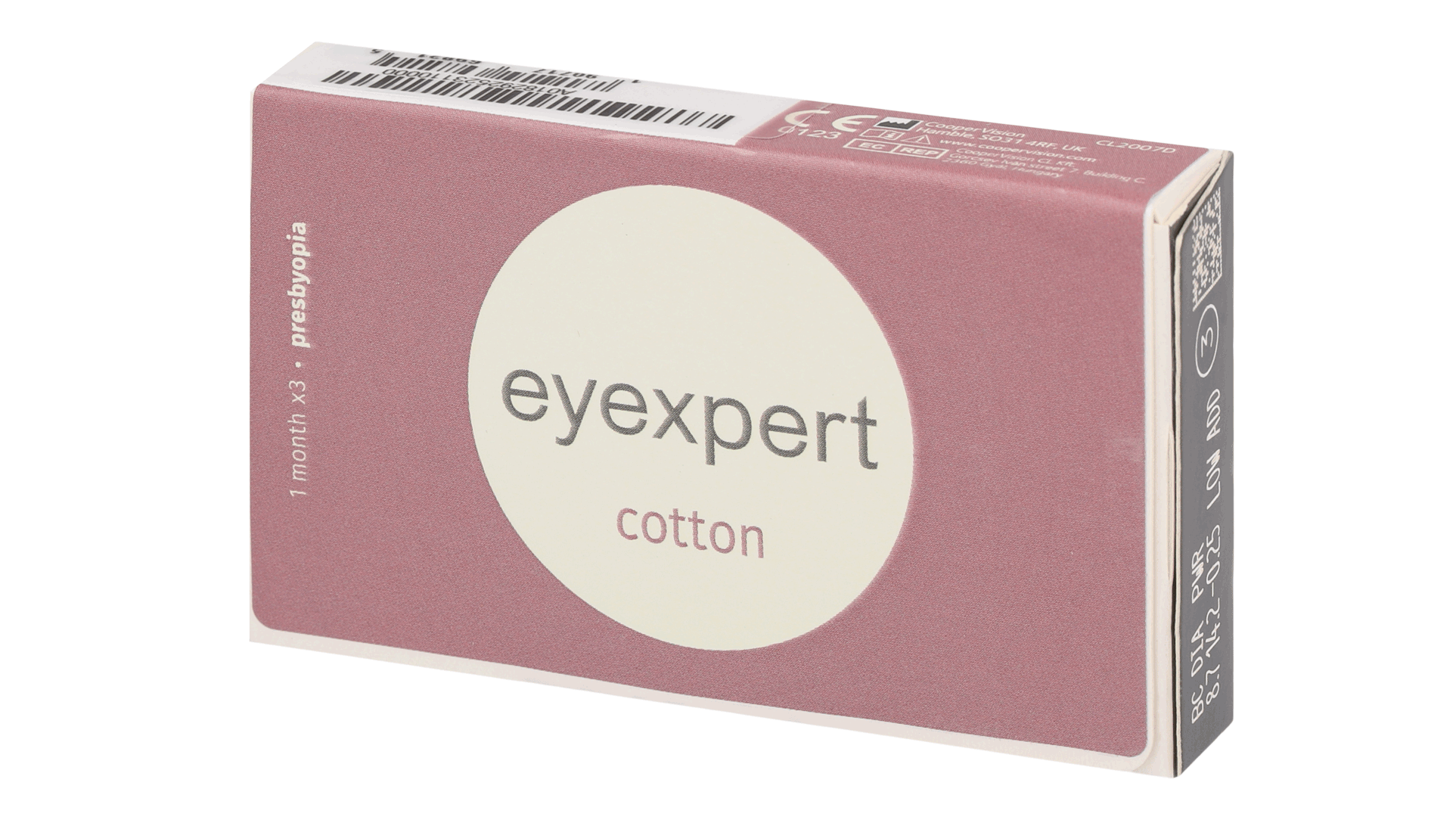 Angle_Left01 Eyexpert Eyexpert Cotton Presbyopia Mensili 3 lenti per confezione