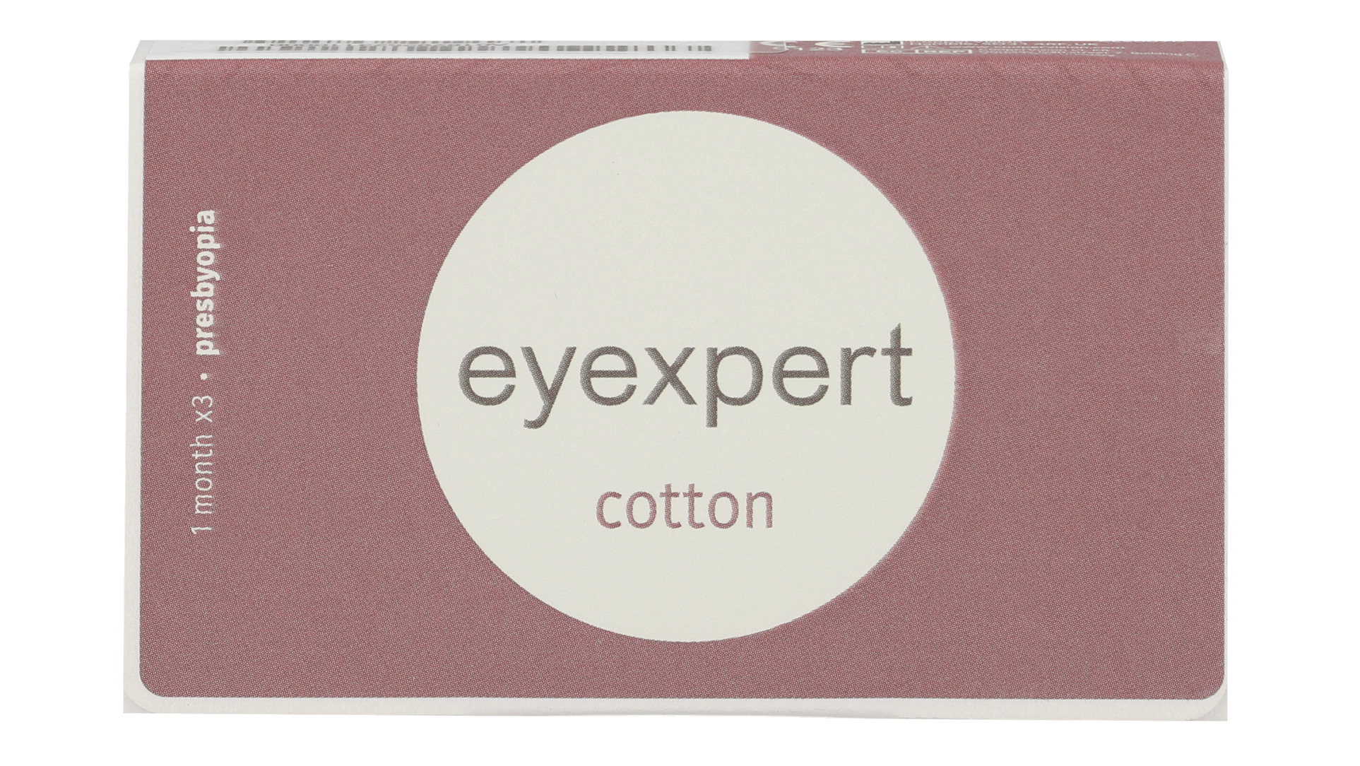 Front Eyexpert Eyexpert Cotton Presbyopia Mensili 3 lenti per confezione