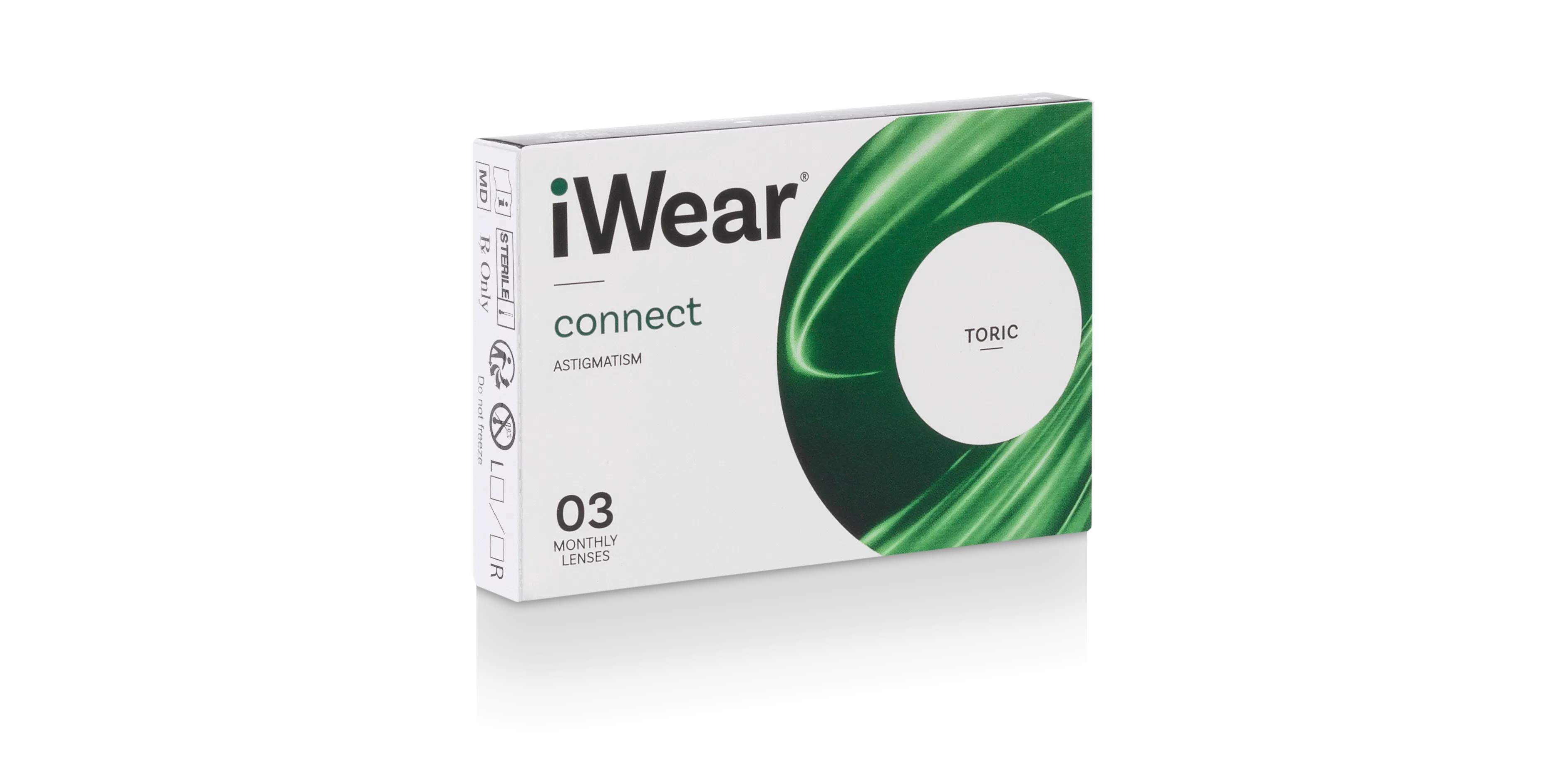 Front, iWear® Connect Astigmatism 3