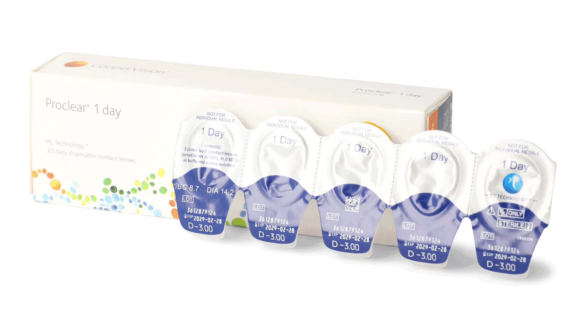 Open_Box, Proclear® 1 Day 30