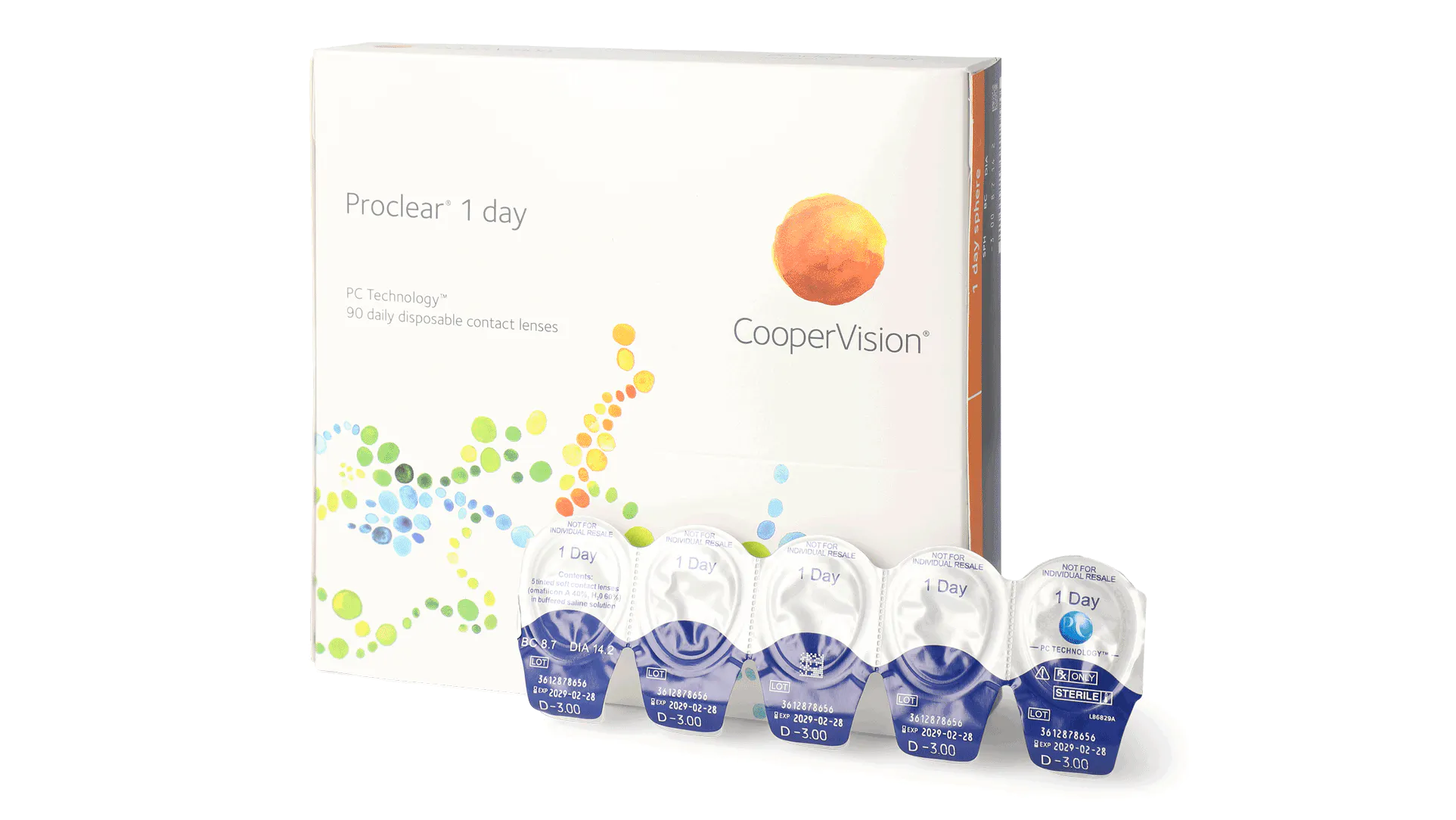 Open_Box, Proclear® 1 Day 90