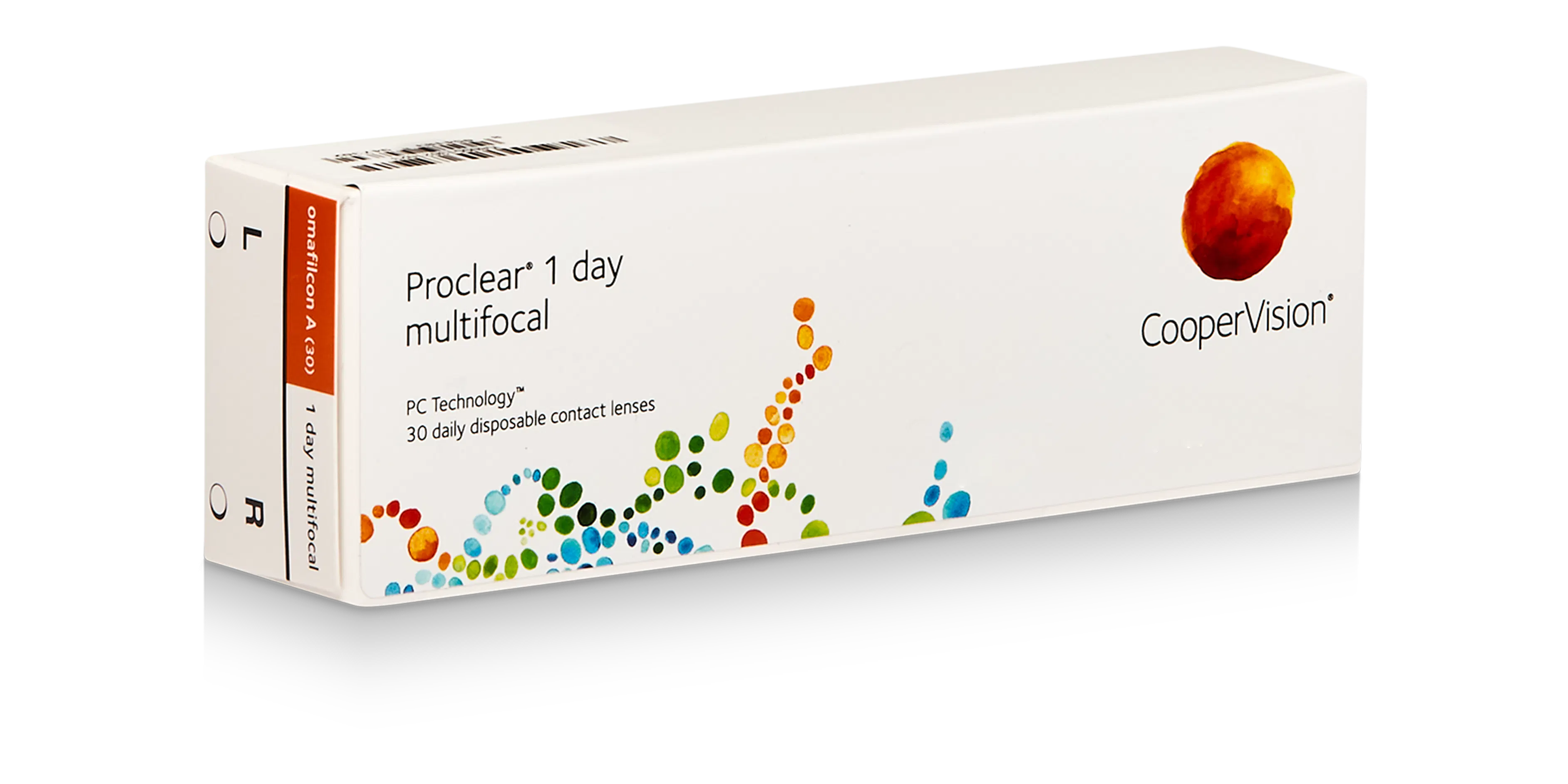 Front, Proclear® 1 Day Multifocal 30