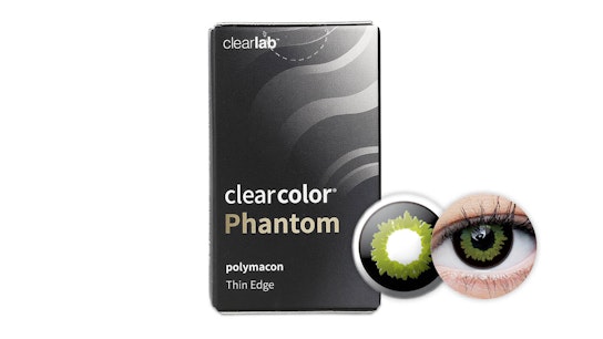 ClearColor ClearColor Phantom Black Wolf Maandlenzen 2 lenzen per doosje