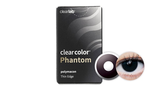 ClearColor ClearColor Phantom Black Out Maandlenzen 2 lenzen per doosje