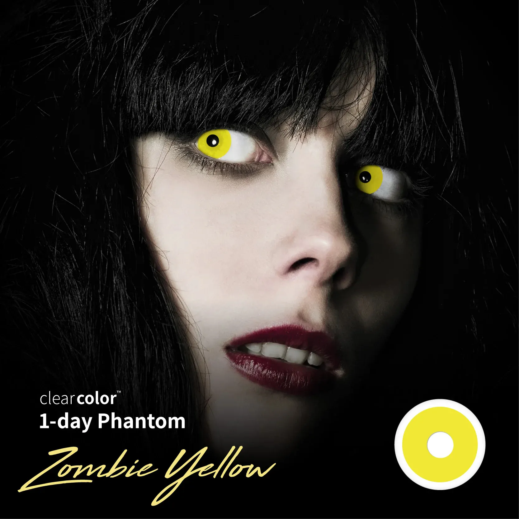 Angle_Right01, Clearcolor 1-Day Phantom Zombie Yellow
