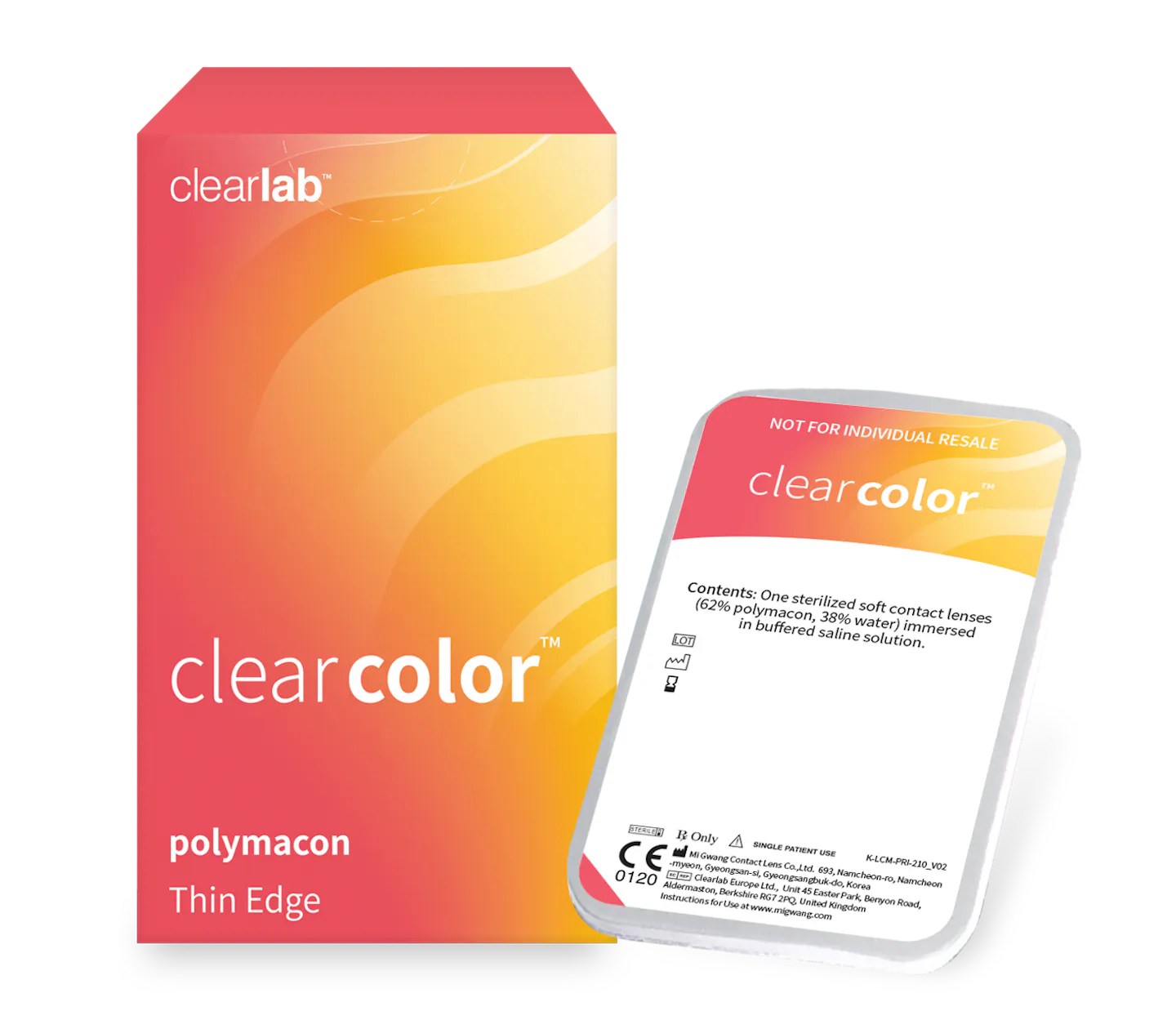 Maandlenzen Clearcolor 1-tone | Pearle Opticiens