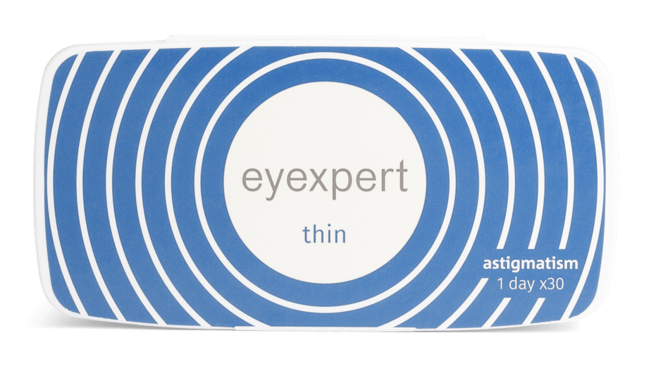 Front Eyexpert Eyexpert Thin For Astigmatism Daglenzen 30 lenzen per doosje