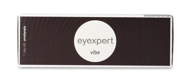 Front Eyexpert Eyexpert Vibe Multifocaal Daglenzen 30 lenzen per doosje