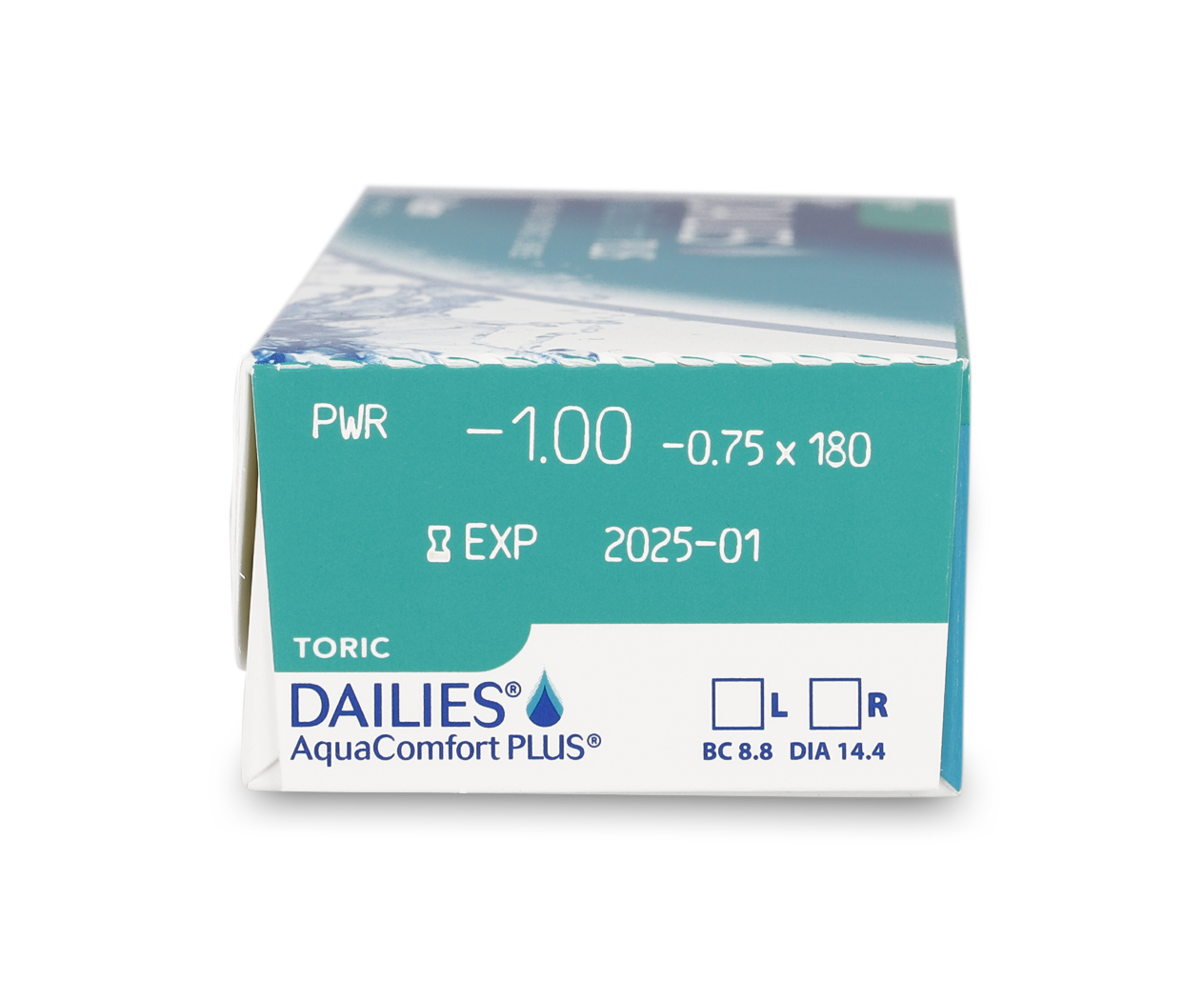 Parameter Dailies Dailies Aqua Comfort Plus for Astigmatism Daglenzen 30 lenzen per doosje
