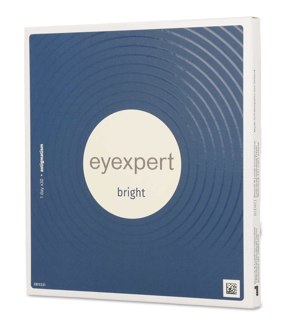 Angle_Left01 Eyexpert Eyexpert Bright For Astigmatism Daglenzen 30 lenzen per doosje