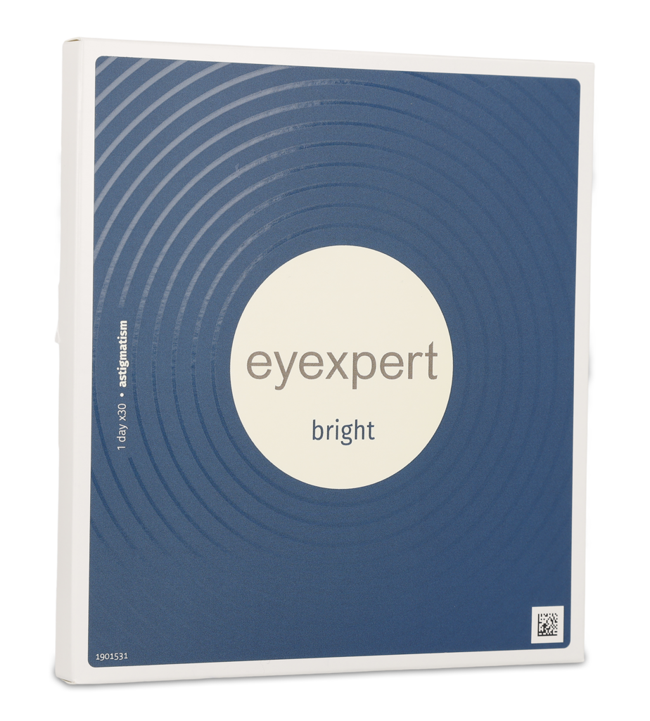Angle_Right01 Eyexpert Eyexpert Bright For Astigmatism Daglenzen 30 lenzen per doosje