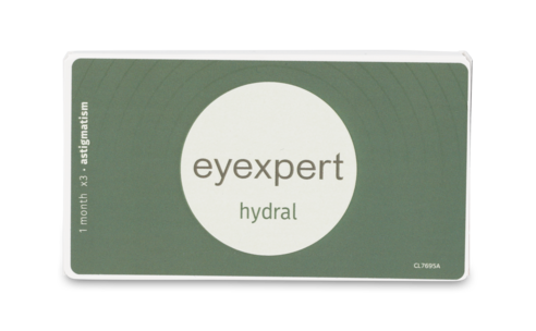 Front Eyexpert Eyexpert Hydral Distance For Astigmatism Maandlenzen 3 lenzen per doosje