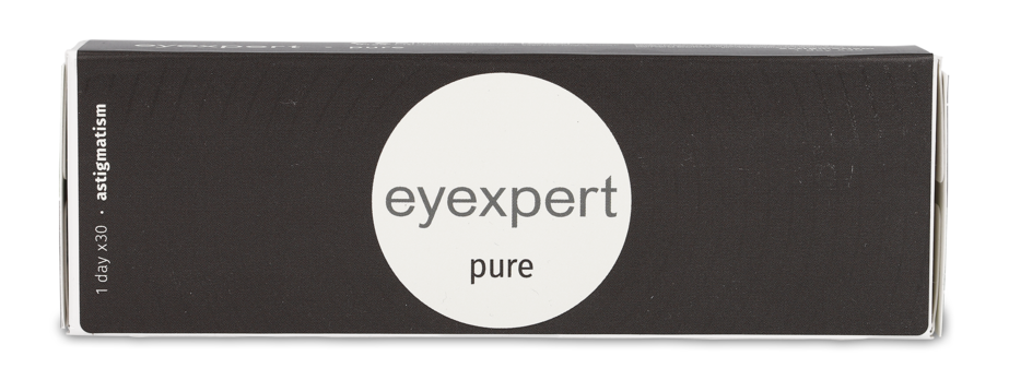 Front Eyexpert Eyexpert Pure For Astigmatism Daglenzen 30 lenzen per doosje