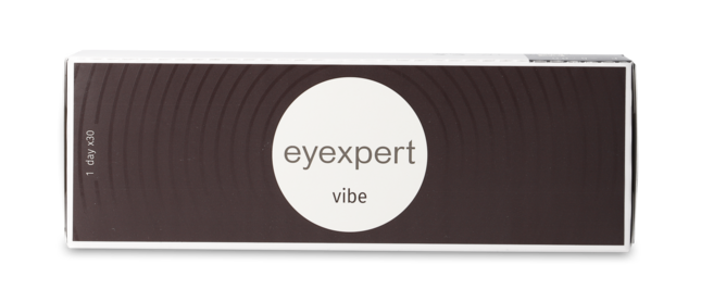 Front Eyexpert Eyexpert Vibe Daglenzen 30 lenzen per doosje